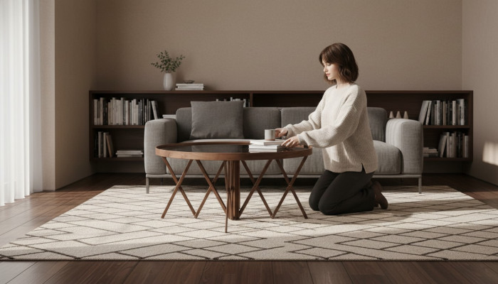 Living room coffee table round table designer furniture luxury furniture