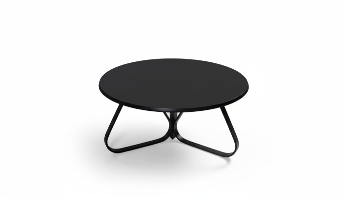 Living Room Black Coffee Table Modern Designer Decor Luxury Furniture