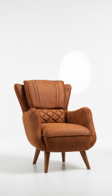 Armchair Design Sofa Luxury Living Room Upholstery Seat Modern New Furniture