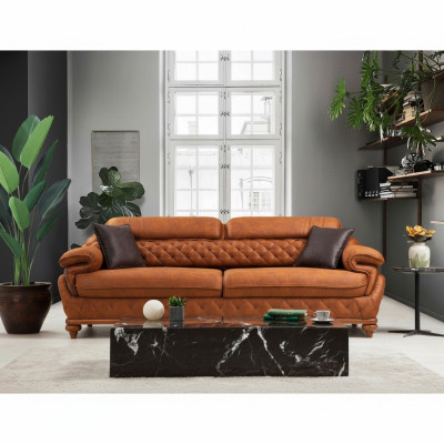 Three-seater sofa couch living room upholstered sofas modern design luxury furniture
