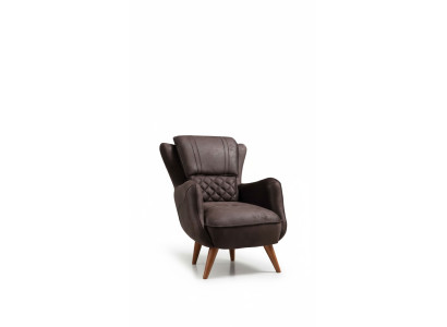 Luxury furniture living room armchair upholstered seat modern design upholstered armchair