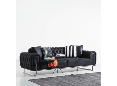 Sofa three-seater couch design Chesterfield luxury furniture upholstered sofas living room