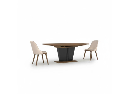 Dining Room Set 5-piece Dining Group Modern Dining Table Design 4x Chairs Furniture