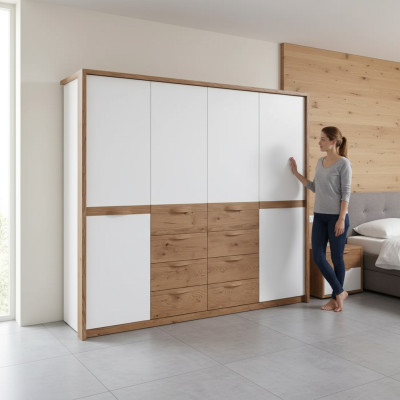 Wardrobe Bedroom Cabinets White Wardrobe Modern Wood Luxury