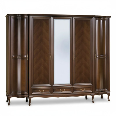Wardrobe bedroom wooden cabinet Art Deco style baroque cabinets