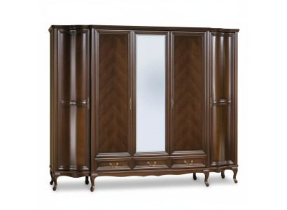Wardrobe bedroom wooden cabinet Art Deco style baroque cabinets