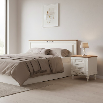 Nightstand royal bedroom night console table side designer furniture new