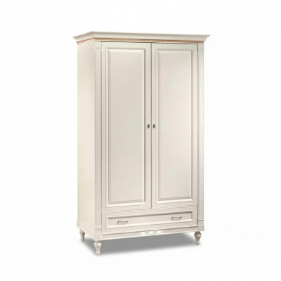 Wardrobe Bedroom Cabinet Antique Style Baroque White Closets