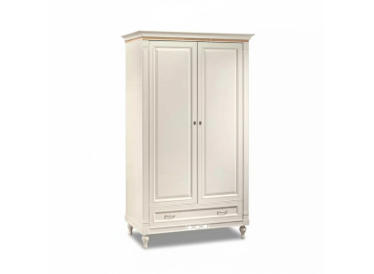 Wardrobe Bedroom Cabinet Antique Style Baroque White Closets