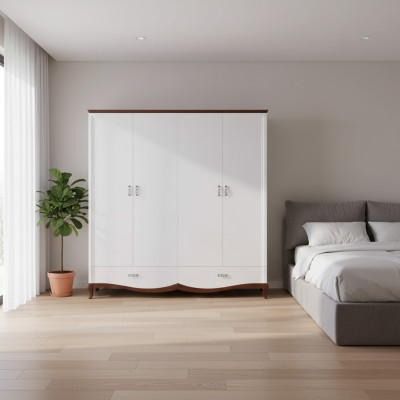 Wardrobe Furniture Cloakroom Wood New Luxury Wardrobe Design