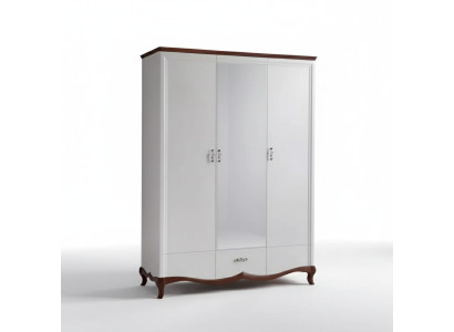 Bedroom wardrobe solid wood closets coat racks furniture