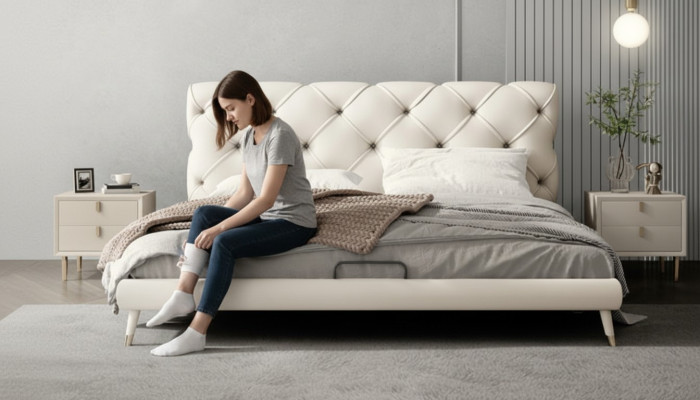 Modern bed luxury bedroom beds style bed frame furniture furnishings
