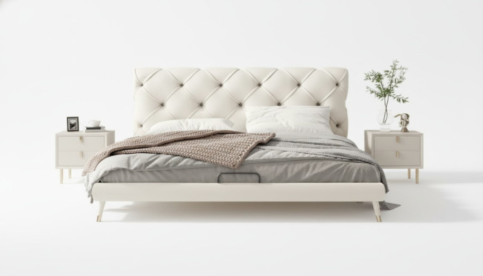 Modern bed luxury bedroom beds style bed frame furniture furnishings