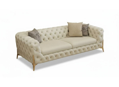 Sofa 2-suíochán sóisialta dearthóir nua sofa sóisialta clúdaigh uachtar dhá-suíochán 176cm