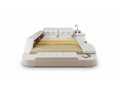 Chesterfield Double Luxury Design Bed 180x200 Multifunctional Bed New