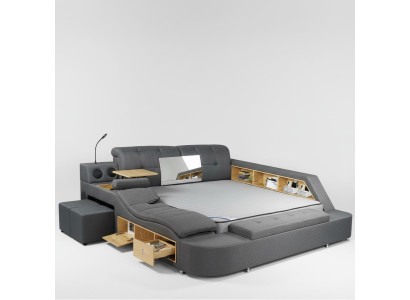 Multifunction Bed Double Beds Modern 180x200cm Beds Bedroom