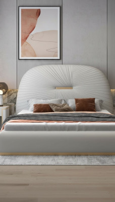 Hotel luxury bed white bedroom English beds 180x200cm new