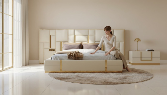 Design bedroom sets bed modern luxury hotel beds furniture