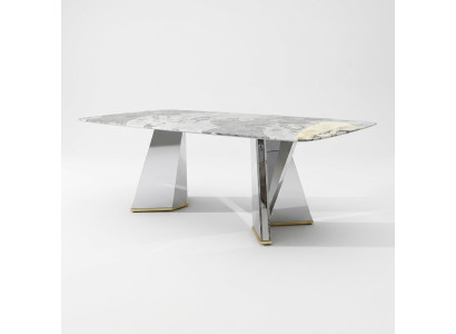 Luxury dining table glass table dining room luxury tables gray table 200x100
