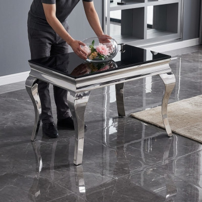Elegant coffee table side table designer table living room table newspaper table