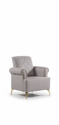 Armchair Upholstered Chair Lounge Armrests Upholstered Armchair Living Room Lounge