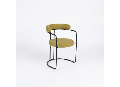 Designer green upholstered armchair living room chairs single seater stylish furniture