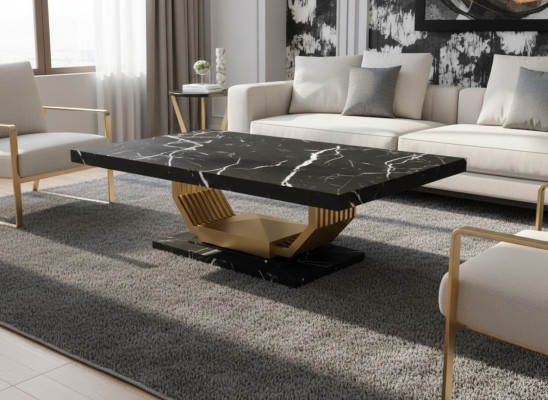 Black dining table furniture luxury marble dining table designer tables