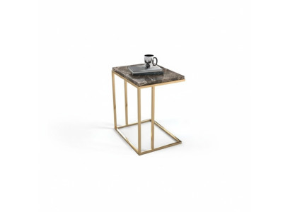Modern stainless steel side table living room coffee table designer furniture