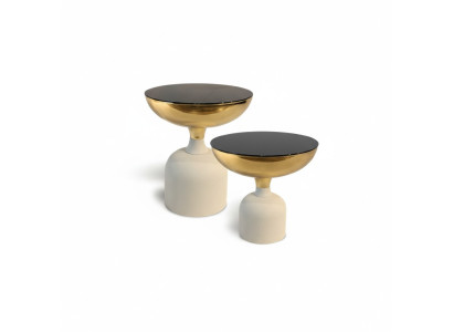 Designer stainless steel table modern side table living room luxury furniture