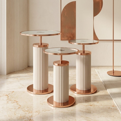 Luxury 3x Side Tables Designer Living Room Table Set Coffee Tables Style Table