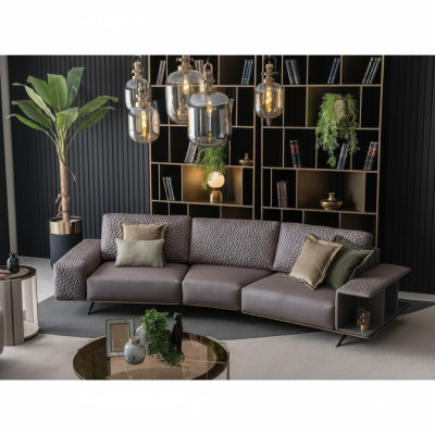 XXL sofa couch upholstery furniture rounded couch sofas big couches 363cm