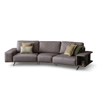 XXL sofa couch upholstery furniture rounded couch sofas big couches 363cm