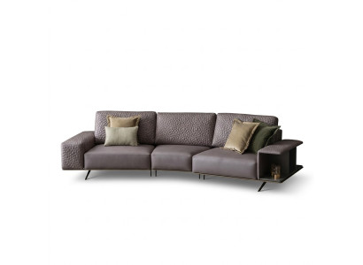 XXL sofa couch upholstery furniture rounded couch sofas big couches 363cm