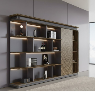Design cupboard bookcase file shelf office furniture shelf office