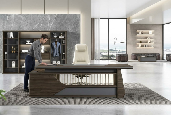 Corner desk computer desk table office desk luxury study furniture