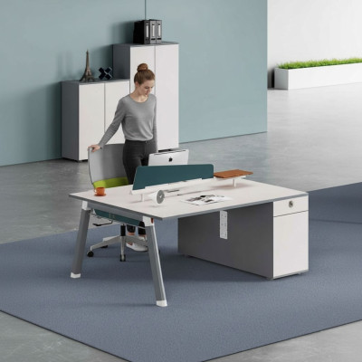 Desk table work table furniture wood office secretary