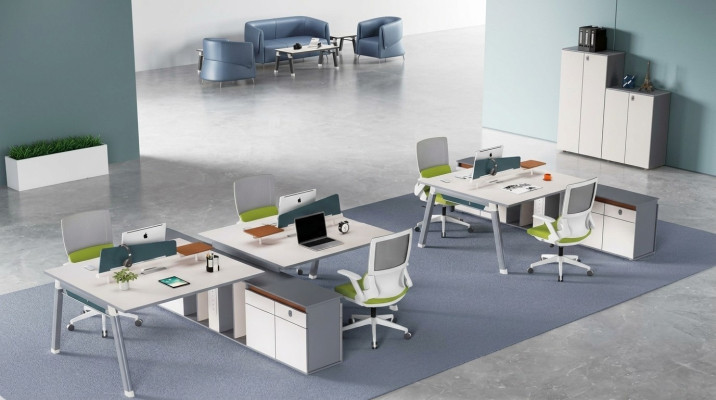 Office furniture desks team table counter office furniture