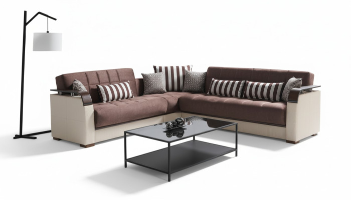 Sectional sofa living area beige L-shaped sofa living room sectional sofas luxury 315 x 245