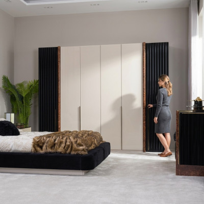 Wardrobe Cabinets Closet Design Wood Bedroom Modern Furniture