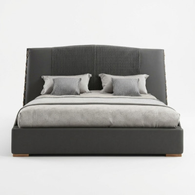 Luxury bed wood beds bed frame gray double bed frame beds double beds