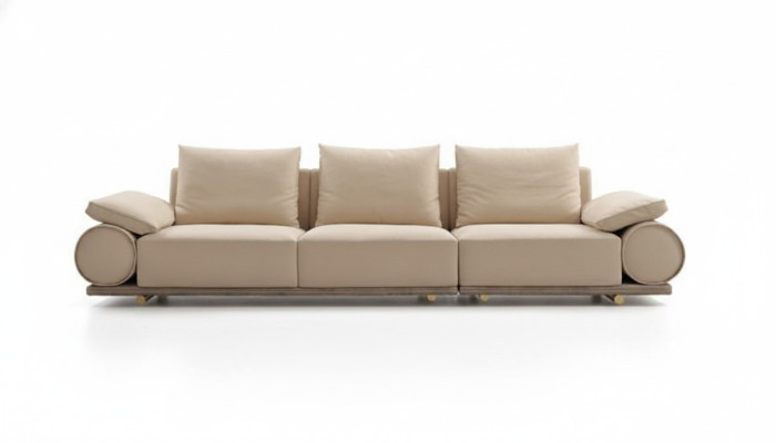 Living room upholstered sofas modern three-seater sofa 4-seater. Couch luxury upholstered furniture