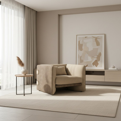 Armchair Upholstery Fabric Modern Living Room Seating Design Upholstered Armchair Interior