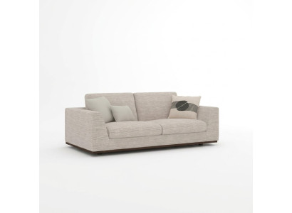 Two-seater sofa couch living room furniture design textile upholstered furniture