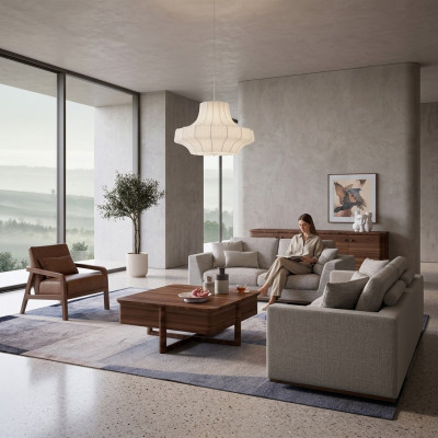 Living room grey sofa set 2x sofas two-seater design armchair luxury furnishings