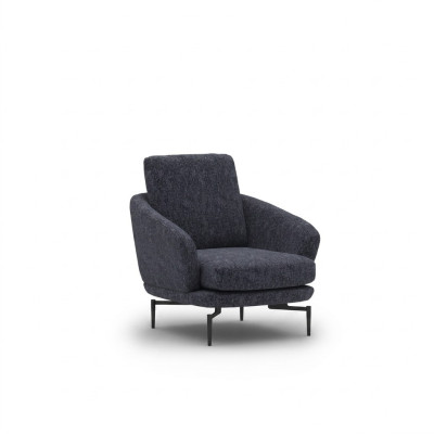 Luxury upholstered armchair design armchair living room textile upholstered furniture furnishing