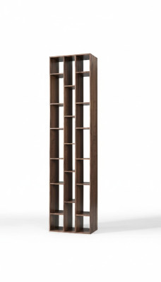Bookshelf Bookcase Shelf Living Room Design Wood Brown New