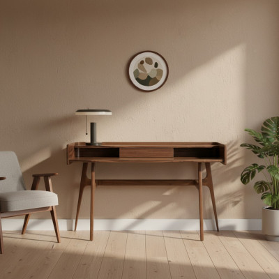 Wood bedroom desk design computer desk luxury furnishings