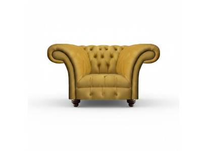 Chesterfield Modern Armchair Luxury Design Living Room Seating Furniture Textile New