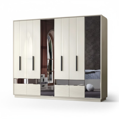 Modern wooden furniture design bedroom wardrobe luxury wardrobe