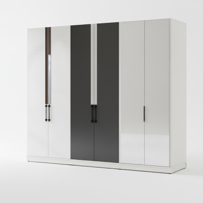 Luxury wooden wardrobe